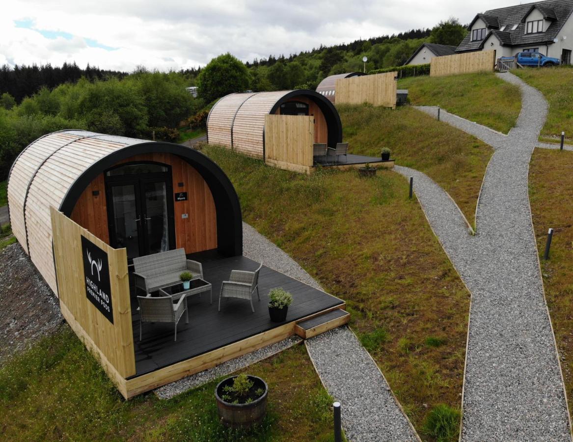 Вилла Highland Premier Glamping Pods Бьюли Экстерьер фото