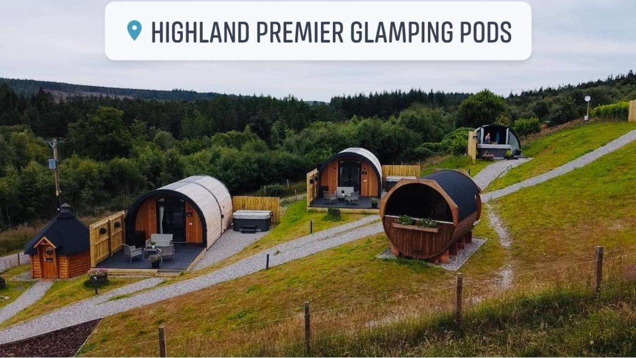 Вилла Highland Premier Glamping Pods Бьюли Экстерьер фото